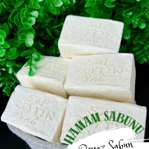 DOĞAL ZEYTİN YAĞ ÖZLÜ HAMAM SABUNU (BEYAZ SABUN KOKULU)